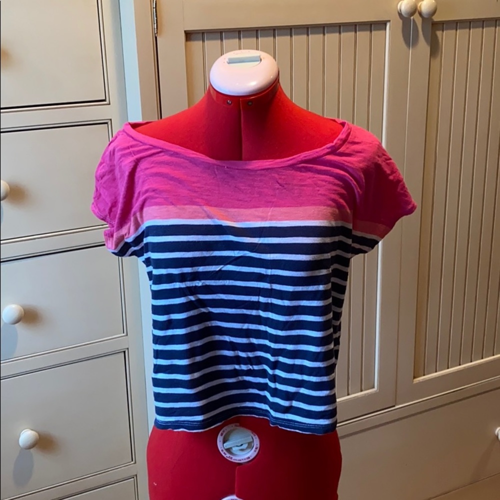 American Eagle Outfitters Striped T-Shirt S
